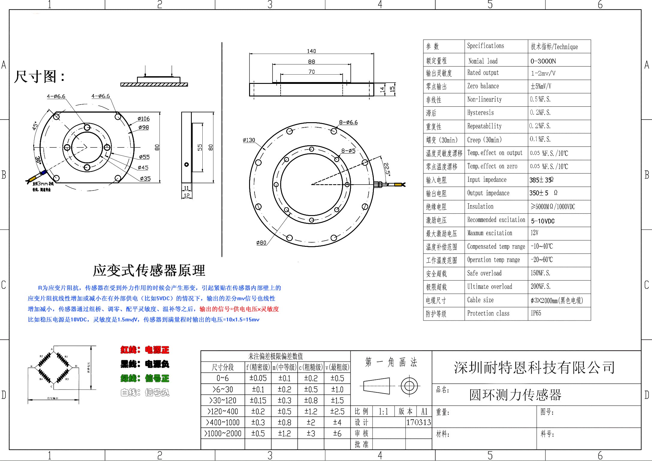 圓環(huán)測力傳感器